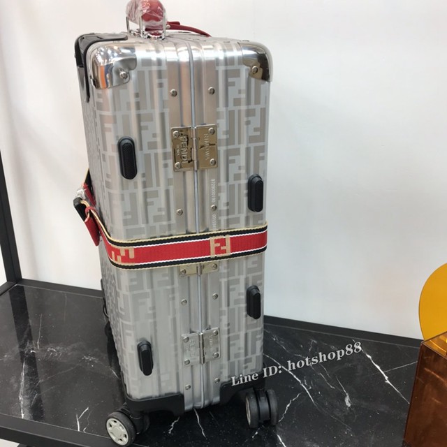 日默瓦RIMOWA聯名Fendi經典款全鋁行李箱四輪拉杆箱 gdx1370